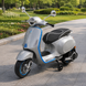 Детский мотоцикл Vespa Primavera M 6288EL-11-4, 1 мотор 45W, EVA, кожа, MP3, Bluetooth, серо-синий mp-332287 фото 1