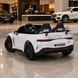 Дитячий електромобіль Mercedes-AMG GT R Roadster M 6313EBLR-1 білий, двомісний, 4 мотори по 200W, EVA, шкіра, MP3, Bluetooth mp-339068 фото 3