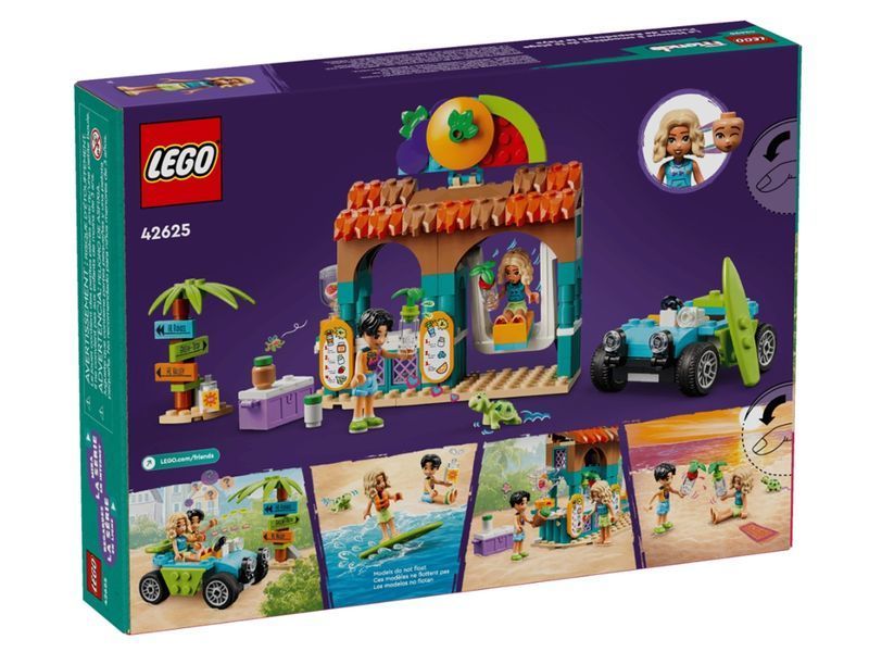 Конструктор LEGO Friends Пляжна крамничка смузі, 213 деталей 42625 bab-395873 фото