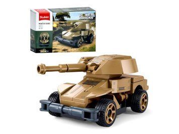 Конструктор військовий танк SLUBAN M38-B1368C, 50 деталей bab-375010 фото