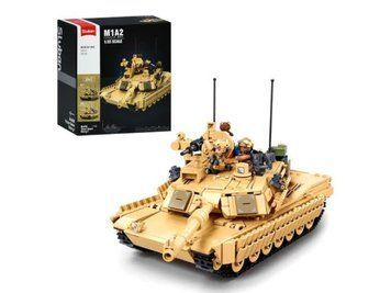 Конструктор военный танк SLUBAN M38-B1365, с фигурками, 988 деталей bab-375007 фото