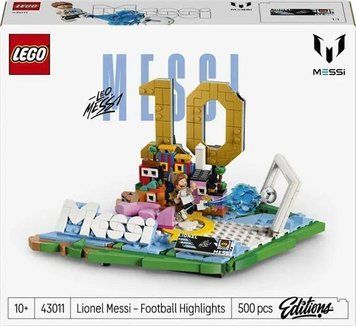 Конструктор LEGO&reg; Editions Ліонель Мессі &mdash; найкращі моменти футбольних матчів, 500 деталей afk-186730 фото