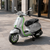 Дитячий мотоцикл Vespa Primavera M 6288EL-11-5, 1 мотор 45W, EVA, шкіра, MP3, Bluetooth, сіро-салатовий mp-332288 фото