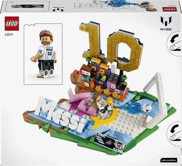 Конструктор LEGO&reg; Editions Лионель Месси &mdash; лучшие моменты футбольных матчей, 500 деталей afk-186730 фото