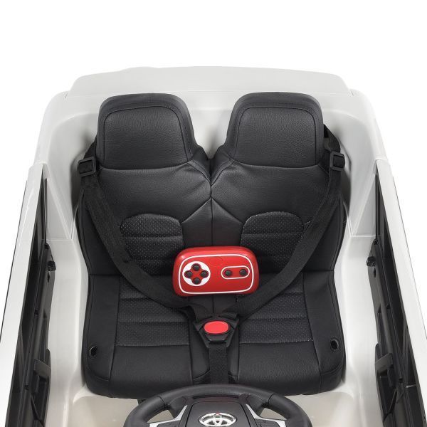Джип JJ2022EBLR-1(24V) (1шт) р/к2,4G, акум1*24V5AH, 2*25W/2*45W, муз, EVA, USB, MP3, TF, шкіра, білий mp-335075 фото