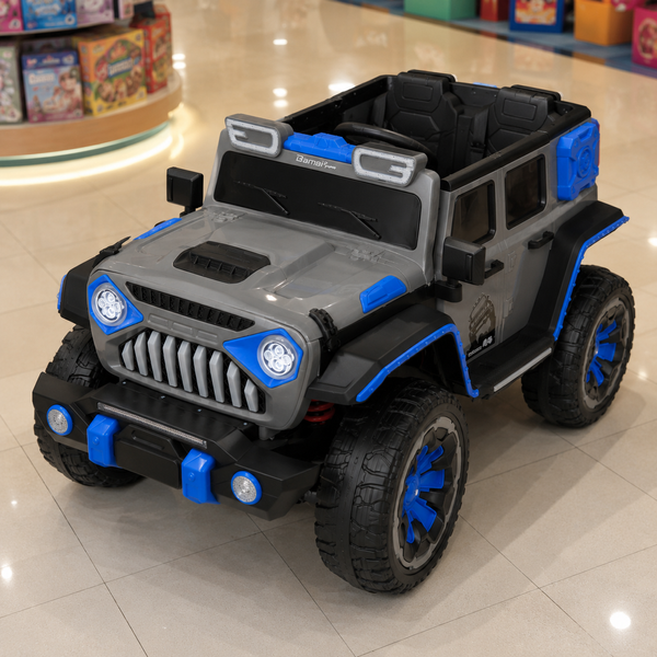 Детский электромобиль Джип Bambi Джип M 5845 EBLRS-4 Jeep, синий mp-297658 фото
