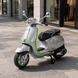 Дитячий мотоцикл Vespa Primavera M 6288EL-11-5, 1 мотор 45W, EVA, шкіра, MP3, Bluetooth, сіро-салатовий mp-332288 фото 1