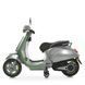 Дитячий мотоцикл Vespa Primavera M 6288EL-11-5, 1 мотор 45W, EVA, шкіра, MP3, Bluetooth, сіро-салатовий mp-332288 фото 8