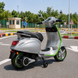 Дитячий мотоцикл Vespa Primavera M 6288EL-11-5, 1 мотор 45W, EVA, шкіра, MP3, Bluetooth, сіро-салатовий mp-332288 фото 2