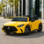Дитячий електромобіль Mercedes-AMG GT R Roadster M 6313EBLR-6, двомісний, 4 мотори по 200W, EVA, екошкіра, Bluetooth, жовтий mp-339070 фото