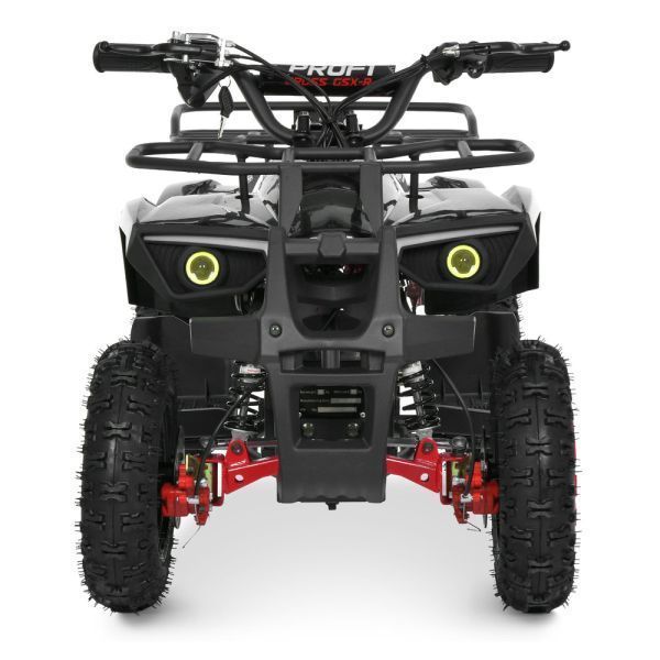 Квадроцикл HB-ATV1000AS-2-3 мотор 1000W,3акум 12A/12V,швидкість25км/год,допуст.нав. 45кг,чорно-червоний mp-338123 фото