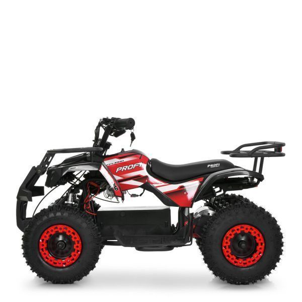 Квадроцикл HB-ATV1000AS-2-3 мотор 1000W,3акум 12A/12V,швидкість25км/год,допуст.нав. 45кг,чорно-червоний mp-338123 фото