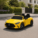 Дитячий електромобіль Mercedes-AMG GT R Roadster M 6313EBLR-6, двомісний, 4 мотори по 200W, EVA, екошкіра, Bluetooth, жовтий mp-339070 фото 7