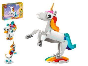 Конструктор LEGO Creator 3 в 1 Магічний єдиноріг, 145 деталей 31140 bab-395838 фото