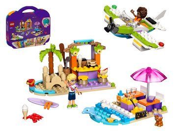 Конструктор LEGO Friends Творча валіза для подорожей і відпочинку на пляжі, 188 деталей 42672 bab-395905 фото
