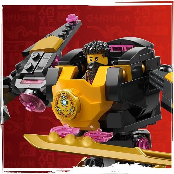 Конструктор LEGO NINJAGO Бойовий робот Арін Спін-джитсу 213 деталей afk-167861 фото