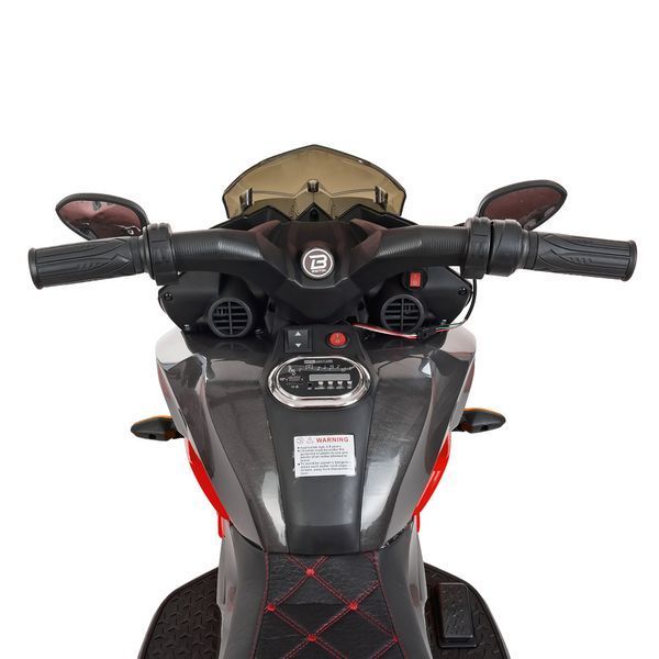 Дитячий мотоцикл BMW K1300S Bambi M 4274EL-3, червоний, 2 мотори по 35W, EVA, екошкіра, MP3, USB, TF mp-248846 фото