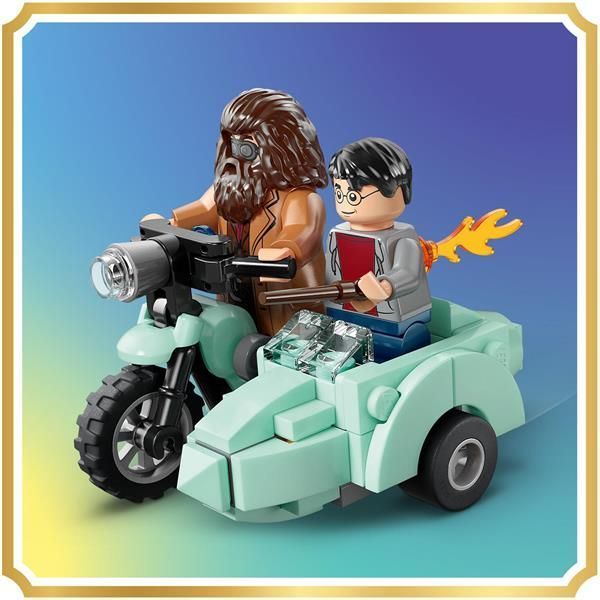 Конструктор LEGO Harry Potter TM Хагрид и Гарри: Побег с Тисовой улицы 124 Детали afk-186610 фото