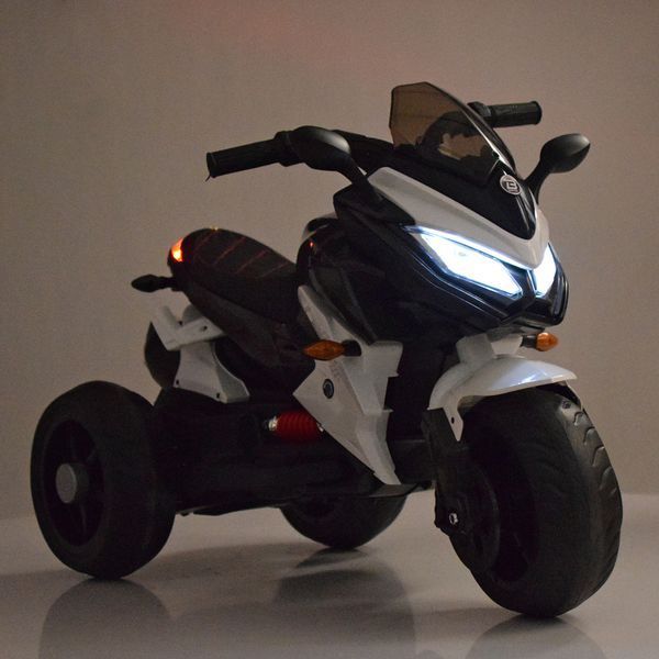 Дитячий мотоцикл BMW K1300S Bambi M 4274EL-3, червоний, 2 мотори по 35W, EVA, екошкіра, MP3, USB, TF mp-248846 фото