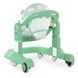Ходунки ME 1200 URSA Green 2в1 муз., пушер, колеса 6шт, свет, на батарейках, в кор, зелений mp-330633 фото 6