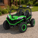 Детский электромобиль Джип Bambi M 4969EBLR-5 багги UTV Can-Am MaverickX3, двухместный, 4 мотора по 80W, EVA, кожа, Bluetooth, MP3, USB, свет, зеленый mp-335237 фото 14