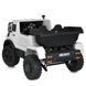 Дитячий електромобіль Джип Bambi Джип M 5837 EBLR-1 (36V) Mercedes Unimog, двомісний, білий mp-300062 фото 3