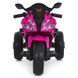Дитячий мотоцикл BMW S1000RR M 6273EL-8 рожевий, 2 мотори по 35W, EVA, екошкіра, Bluetooth, MP3, USB mp-328506 фото 7