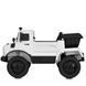 Дитячий електромобіль Джип Bambi Джип M 5837 EBLR-1 (36V) Mercedes Unimog, двомісний, білий mp-300062 фото 4