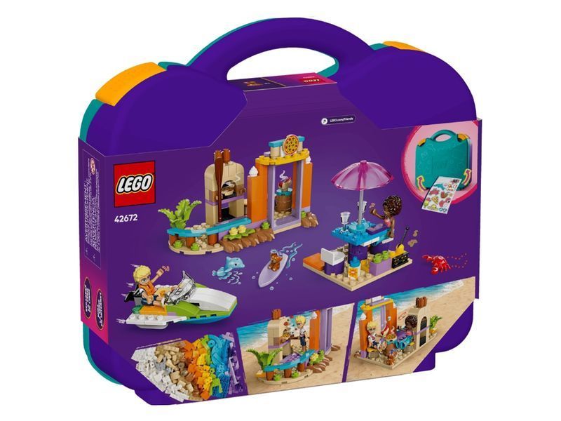 Конструктор LEGO Friends Творча валіза для подорожей і відпочинку на пляжі, 188 деталей 42672 bab-395905 фото