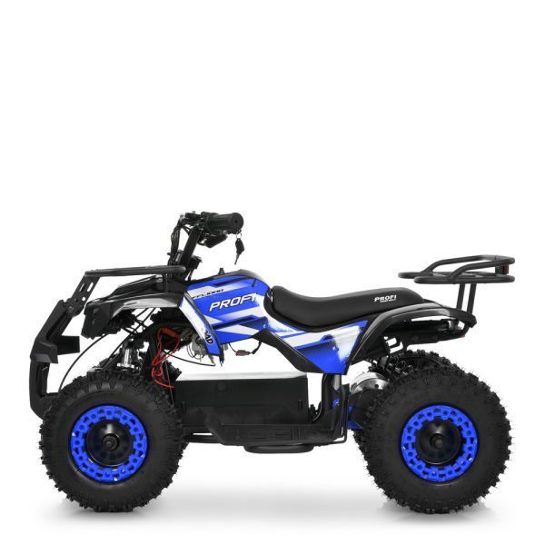 Квадроцикл HB-ATV1000AS-2-4 мотор 1000W,3акум 12A/12V,швидкість25км/год,допуст.нав. 45кг,чорно-синій mp-338124 фото