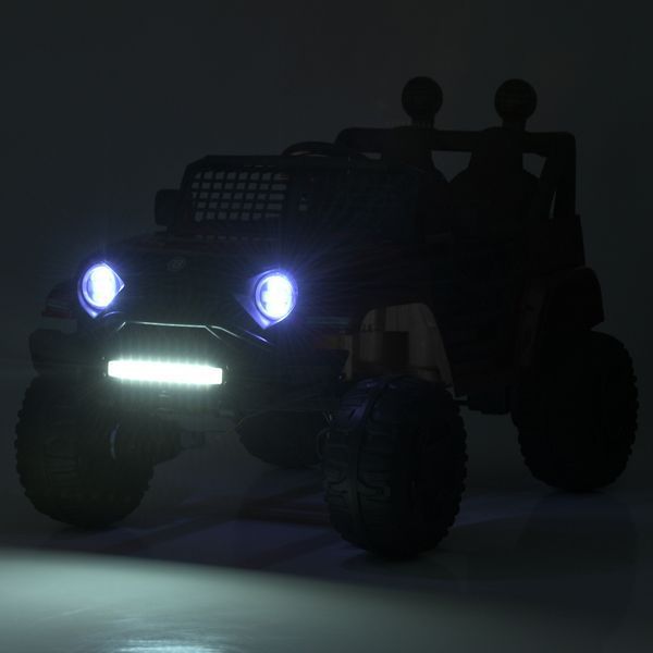 Детский электромобиль Джип Bambi M 5836 EBLRS-2 Jeep, черный mp-298191 фото