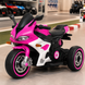 Дитячий мотоцикл Ducati Panigale M 6307EL-8 рожевий, 2 мотори по 25W, EVA, екошкіра, MP3, USB, Bluetooth mp-338700 фото 4