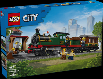 Конструктор LEGO&reg; City Старовинний паровоз, 575 деталей afk-186954 фото