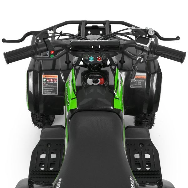 Квадроцикл HB-ATV1000AS-2-5 мотор 1000W, 3акум 12A/12V, скорость 25км/ч, допуст. 45кг, черно неоново-зеленый mp-338125 фото