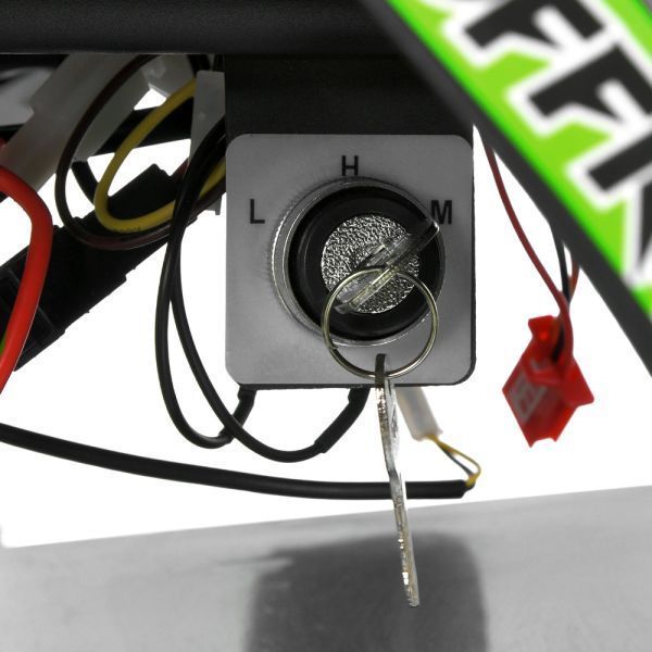 Квадроцикл HB-ATV1000AS-2-5 мотор 1000W, 3акум 12A/12V, скорость 25км/ч, допуст. 45кг, черно неоново-зеленый mp-338125 фото