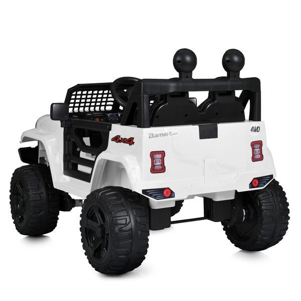 Детский электромобиль Джип Bambi M 5836 EBLR-1 Jeep, белый mp-298313 фото