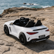 Двухместный детский электромобиль Mercedes-AMG GT R Roadster M 6315EBLR-1 белый, 2 мотора по 320W, EVA, кожа, Bluetooth, MP3 mp-340542 фото 5