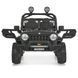 Дитячий електромобіль Джип Jeep Wrangler Off-Road 4x4 M 6259EBLR-2(24V) двомісний, 2 мотори по 35W, EVA, екошкіра, Bluetooth, MP3, чорний mp-332323 фото 8