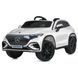 Детский электромобиль Mercedes-Benz EQS 580 4MATIC SUV M 6161EBLR-1 белый, 2 мотора по 45W, EVA, экокожа, MP3, USB, Bluetooth mp-314154 фото 3