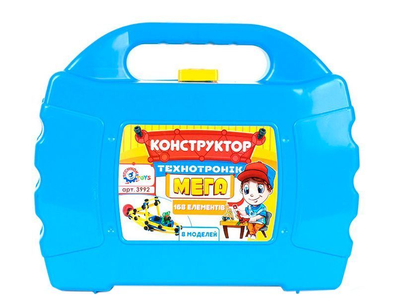 Конструктор Технотроник Мега, 168 деталей, Технок 3992 bab-112818 фото