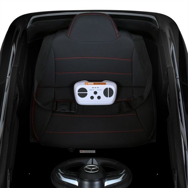 Детский электромобиль Mercedes-Benz EQS 580 4MATIC SUV M 6161EBLR-2 черный, 2 мотора по 45W, EVA, экокожа, MP3, USB, Bluetooth mp-314155 фото