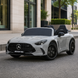 Детский электромобиль Mercedes-AMG GT R Roadster двухместный, 2 мотора по 320W, EVA, кожа, Bluetooth, MP3, серый mp-340543 фото 8