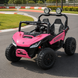 Детский электромобиль Джип двухместный Багги Can-Am MaverickX3 M 6205EBLR-8, 4 мотора по 45W, EVA, экокожа, Bluetooth, MP3, USB, розовый mp-315894 фото 2