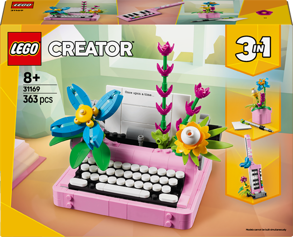 Конструктор LEGO Creator Друкарська машинка з квітами 363 деталі afk-100817 фото