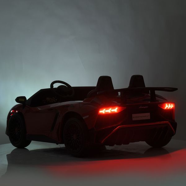 Дитячий електромобіль Bambi M 5738 AL-11 Lamborghini Aventador, двомісний, сірий mp-291216 фото