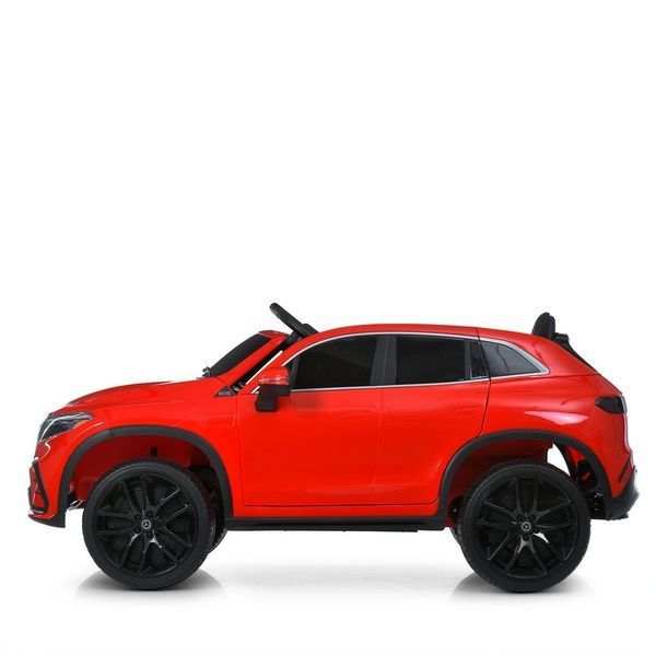 Детский электромобиль Mercedes-Benz EQS 580 4MATIC SUV M 6161EBLR-3 красный, 2 мотора по 45W, EVA, экокожа, MP3, USB, Bluetooth mp-314156 фото