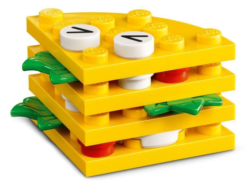 Конструктор LEGO Classic Творчі друзі з їжею, 150 деталей 11039 bab-395945 фото