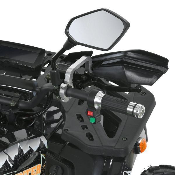 Квадроцикл HB-EATV1450H-2-7(MP3) V2 (1шт) мотор 1450W безщітк, 5акум 12V/20AH, до 82кг, муз,bluetooth., SD,чорно-помаранч. mp-333143 фото