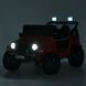 Детский электромобиль Джип Jeep Wrangler M 6287EBLR-2 двухместный черный, 4 мотора по 45W, EVA, кожа, Bluetooth mp-332326 фото 10