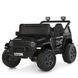 Детский электромобиль Джип Jeep Wrangler M 6287EBLR-2 двухместный черный, 4 мотора по 45W, EVA, кожа, Bluetooth mp-332326 фото 1